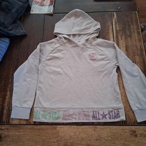 kids converse hoddie small 8/10 years